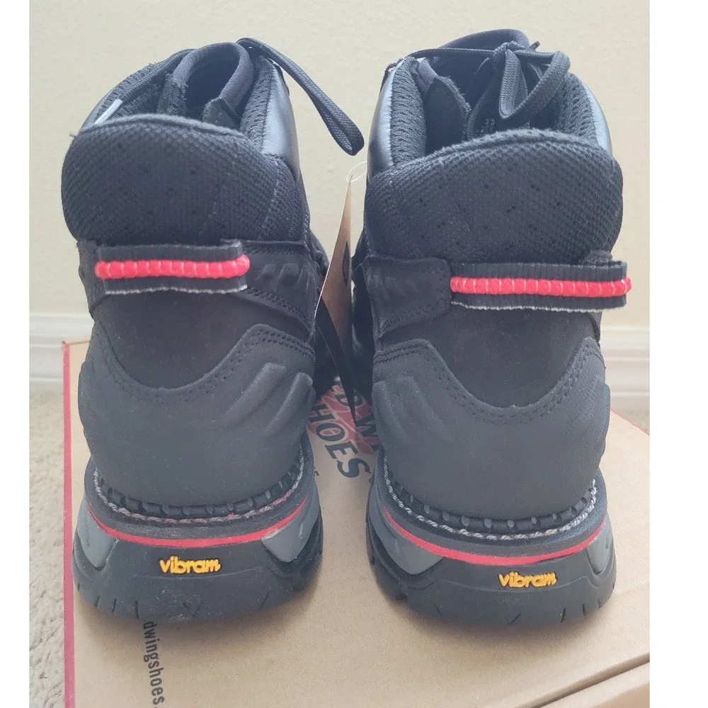 Red Wing 6671 Men's 8.5 D Waterproof Aluminum Toe EH Vibram Work Boots NIB